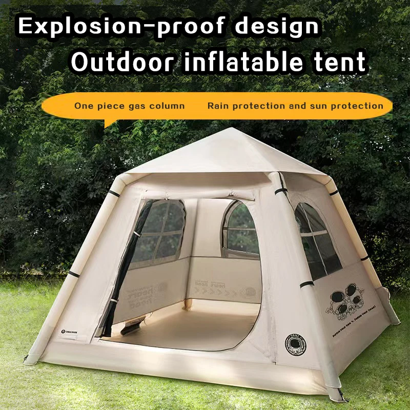 Best Price Waterproof PVC Air Pole Inflatable Tent Outdoor Inflatable Camping Tent