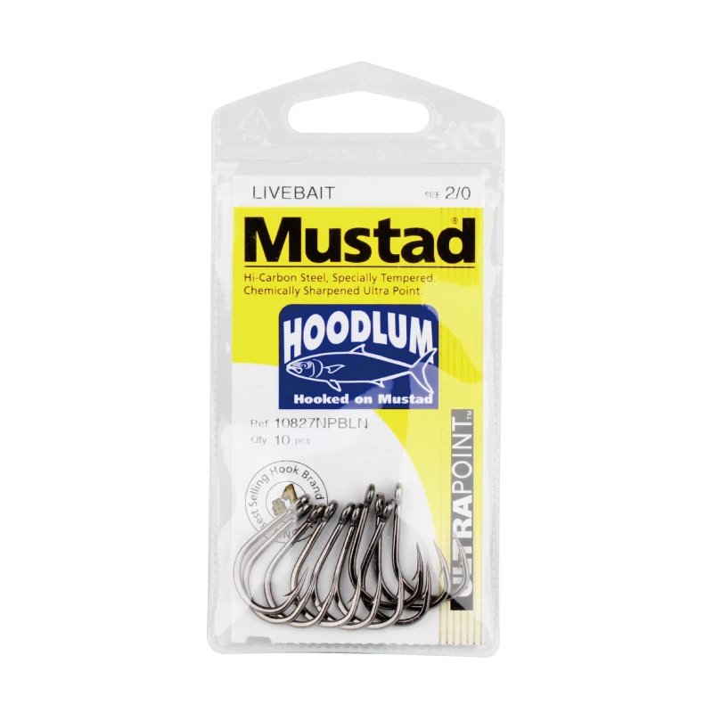  Mustad hoodlum 10827 жесткая приманка из высокоуглеродистой стали Аксессуары морские одиночные джиг рыболовные крючки