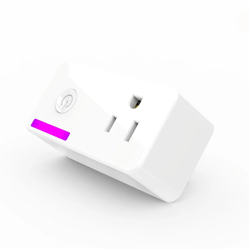 
iot products smart home use tuya plug smart life app control wall socket us standard ETL certificate 100-240V 16Amp 