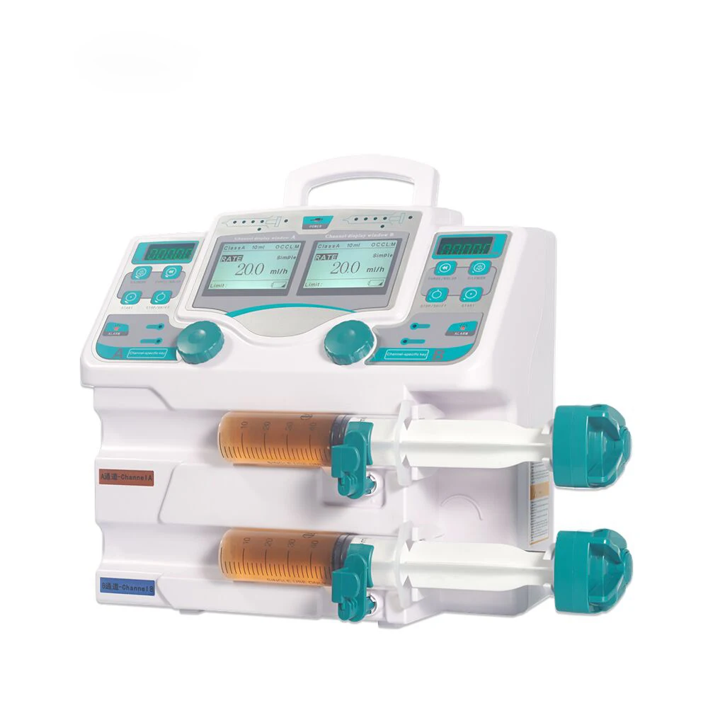Portable Medical Syringe Pump Iv Syringe Infusion Pump For Hospital Injection Pump With Single Channel