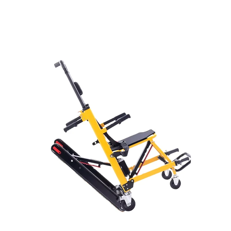 Aluminum alloy folding electric stair climbing wheelchair Light Four Wheel Disabled Electric Wheelchair climbing stair