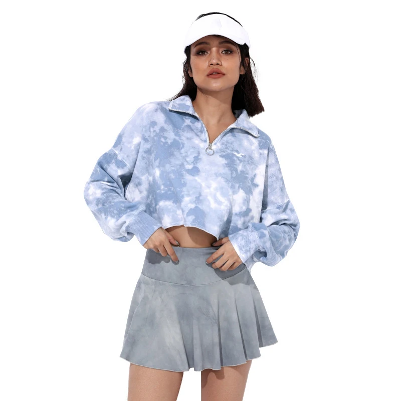 Naked Feeling Yoga Wear Quick Dry Pleated Tennis Skirt Tennis De Mujer Outfit Woman Sport 2021 Sexy Tennis Skirts