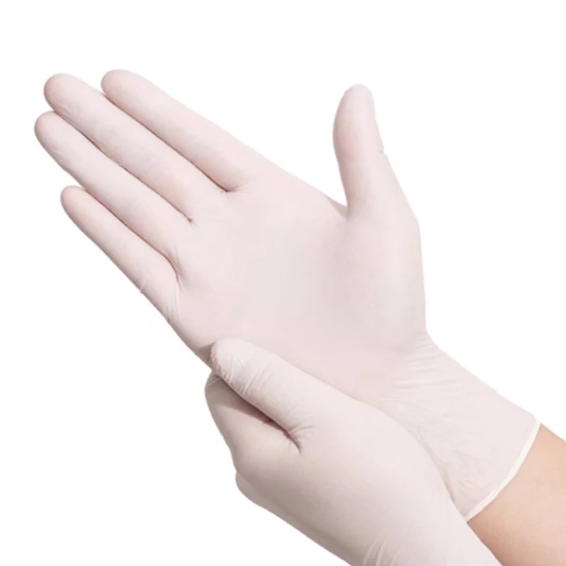 Wholesale Disposable Rubber Latex Examination Glovees Powder Free Powder Free Rubber Glovees