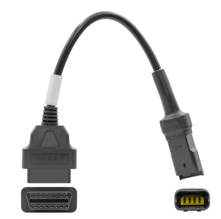 4PIN к 16PIN OBD2 автомобильный мотоцикл для Ducati OBD 2 Удлинительный кабель