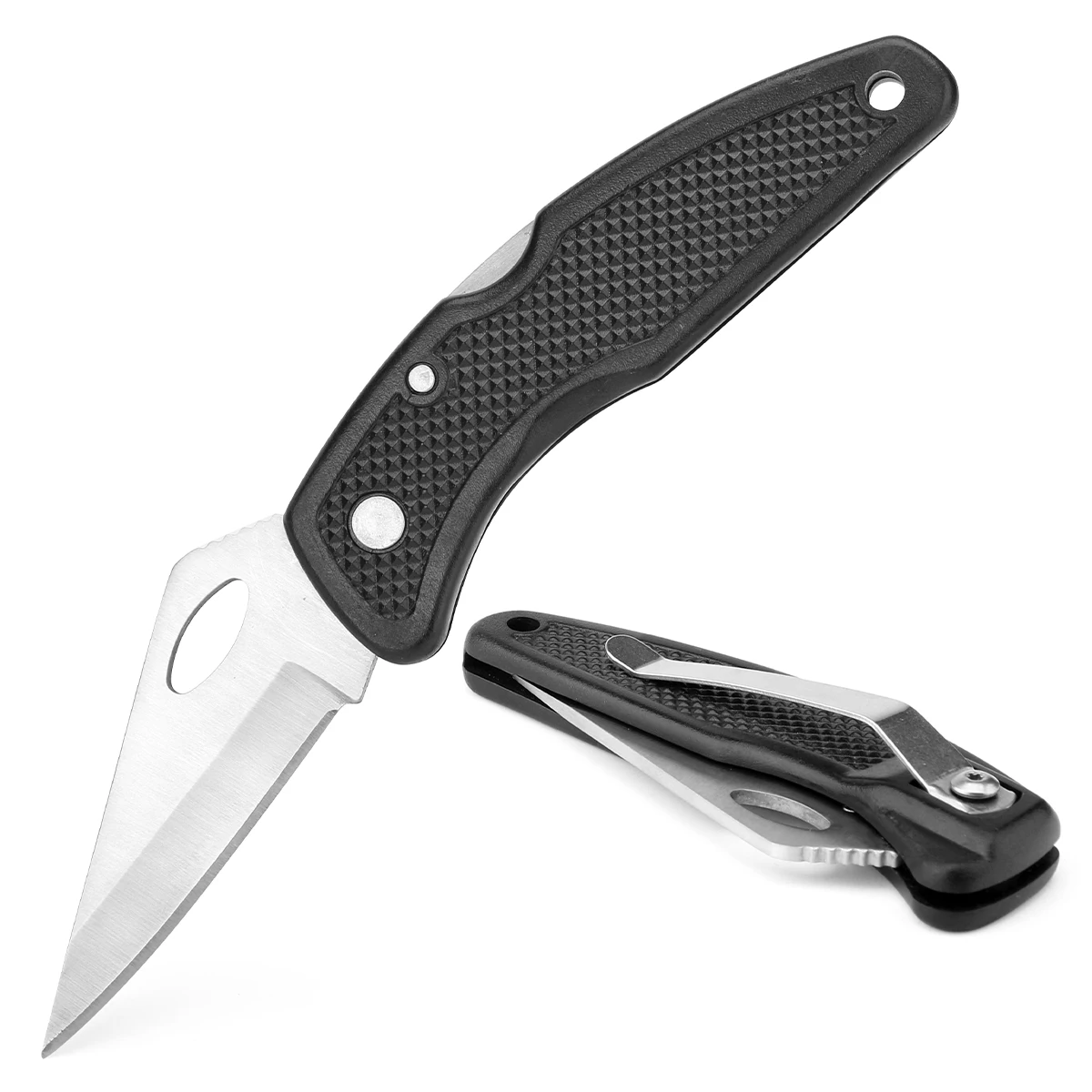 ZX 1029 Wholesale OEM ABS color handle 2cr13 blade camping folding small knife