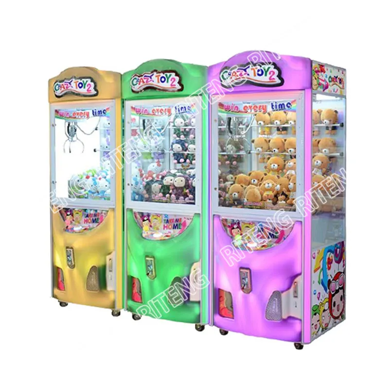 Commercial Toy Story Lucky Star Crazy Toy 2 Claw Machine Outdoor Stuffed Crane Claw Machine For Sale Philippines Store