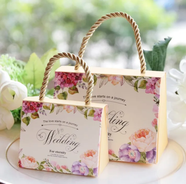 
Chinese High Fashion Wedding/Birthday Paper Gift Packaging Gift Candy Box 