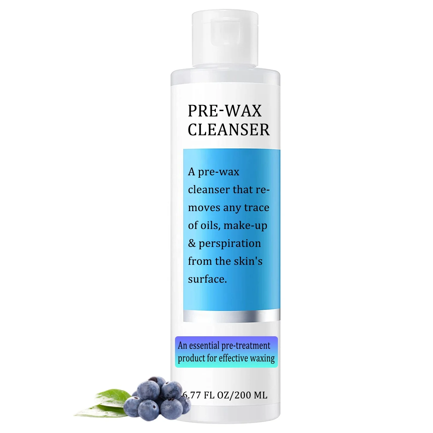 Private Label Tea Tree Pre Wax Cleanser Pre Waxing Treatment With Soothing Green Tea & Calendula Plant Extracts