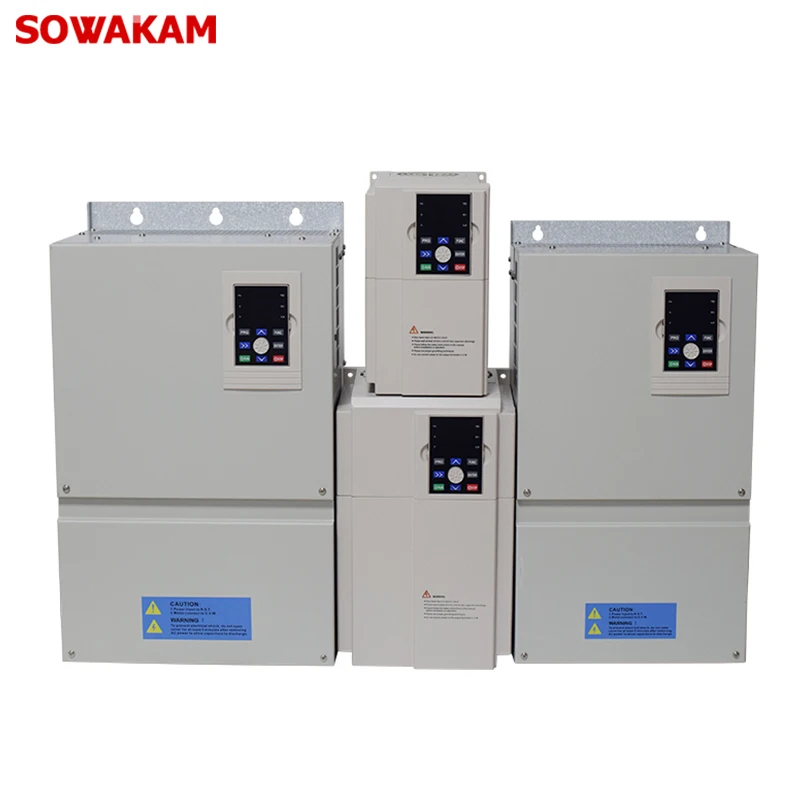 SOWAKAM Three phase 200kw manual directed CNC type frequency inverter frequency converter for motor