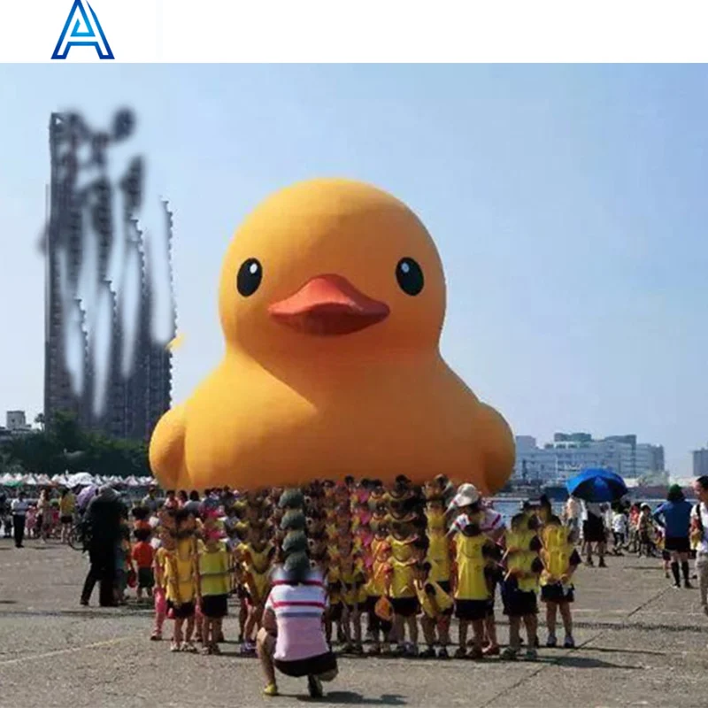 Outdoor customized inflatable giant large huge big ducks model type for advertising holiday celebration swimming pool party