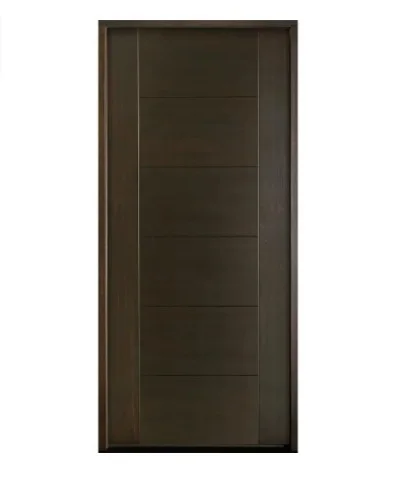 LongTai Cheap high quality simple design wooden door modern custom size wooden door