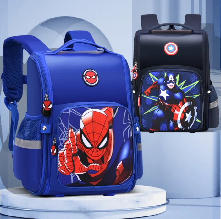 New primary school students cartoon schoolbag boys backpack bag