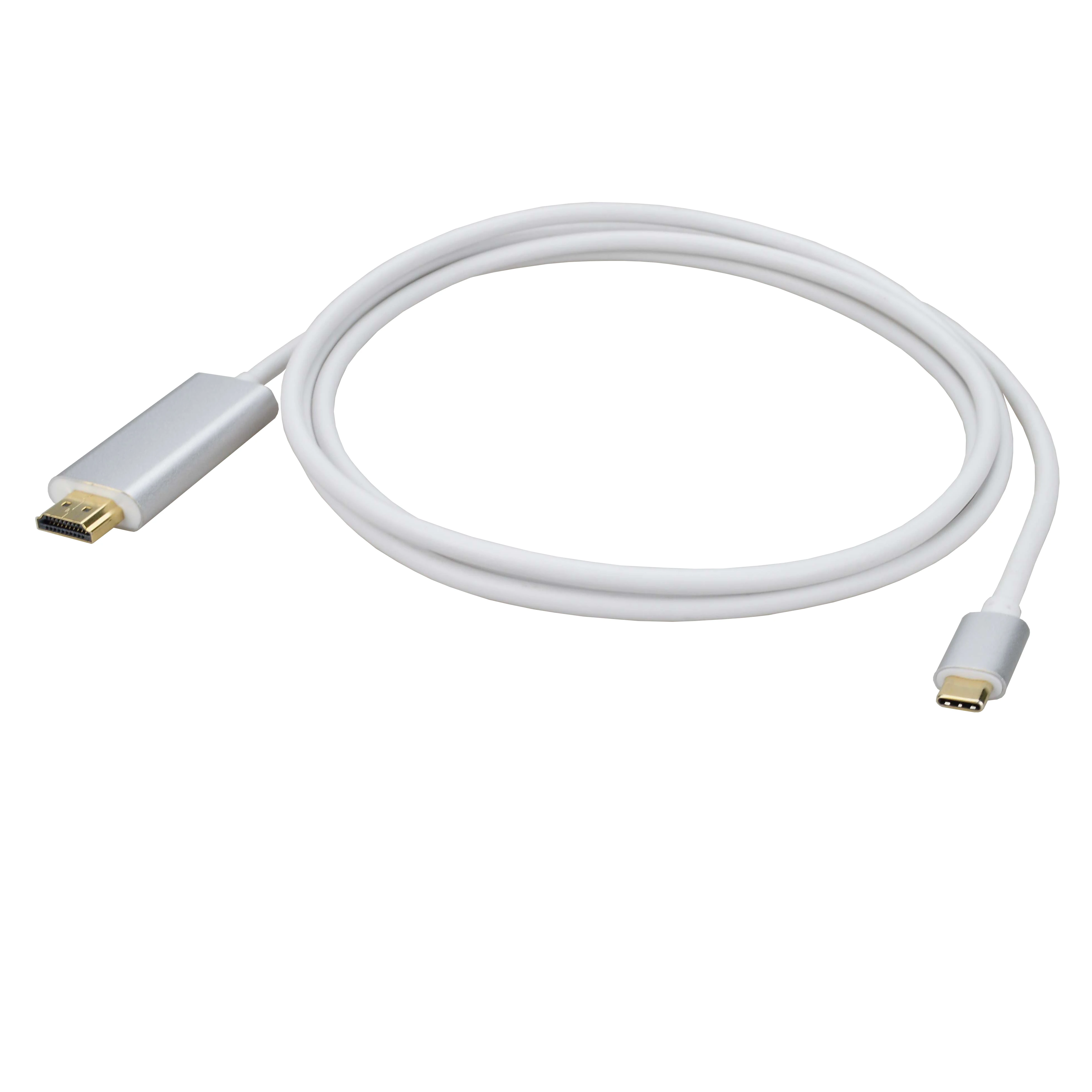 
high quality 4K 2K 30Hz male to A male USB Type C to HDMI cable converter 