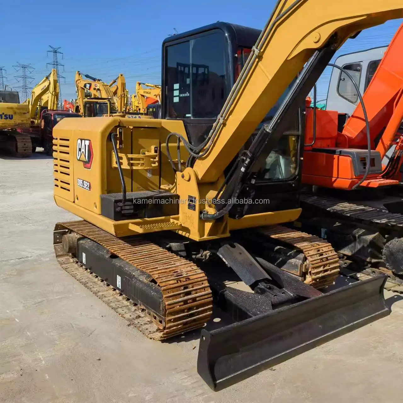 Мини-экскаватор Caterpillar 305.5E2 грузоподъемностью 5 тонн гидравлический сердечник двигателя насос Редукторная коробка передач