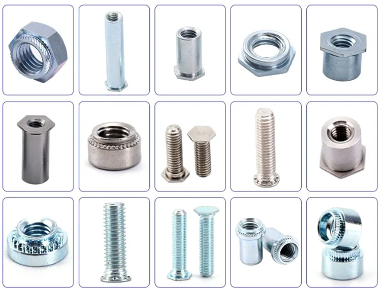 Factory direct supply  BSO type self-clinching blind hole Hex threaded Standoffs