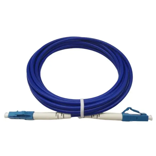 LC to LC simplex single mode Armored fiber jumper optical fiber lead fiber optic fatch cord