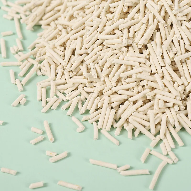 Flushable Tofu Cat Litter 3.8L Green Tea Lavender Flavor Tofu Cat Litter and Silica Gel Cat Litter