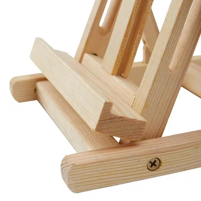 Foldable Art Easel Desktop Sketch Drawing Adjustable Wood Stand Easel