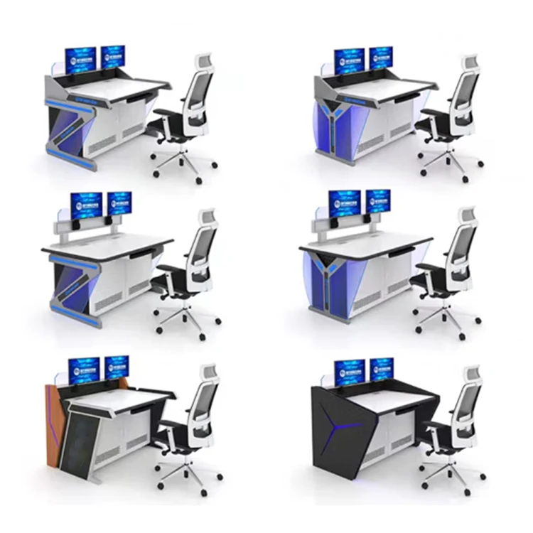 Kehua Fuwei Expandable Storage Capacity High Load Capacity Compliance with Industry Standards Customized Command Center Desks