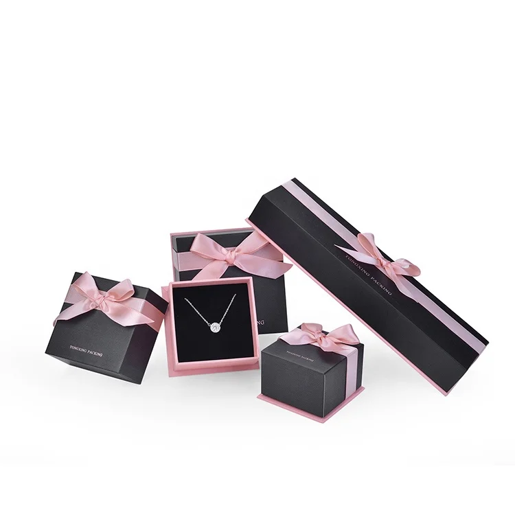Free Sample Custom Logo Printed Cardboard Jewelry Box