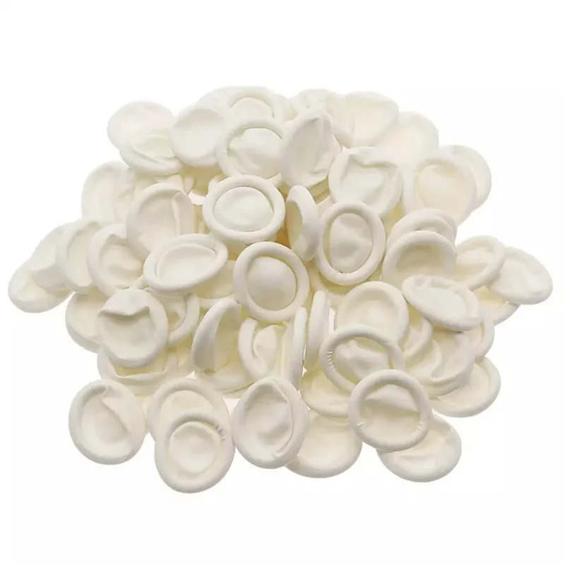 770 pcs Size S M L Powder Free Pink Anti-slip Finger Cover Anti Static ESD Latex Finger Cots