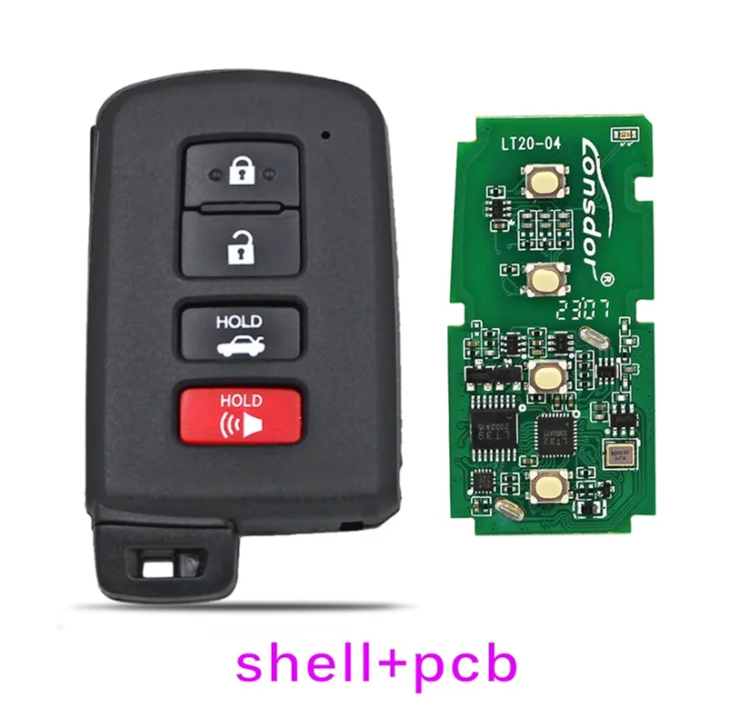 Lonsdor LT20-04 8A 4D Universal Smart Key for Toyota Lexus for KH100+ K518 K518ISE Support Board 0020/2110/7930/0010