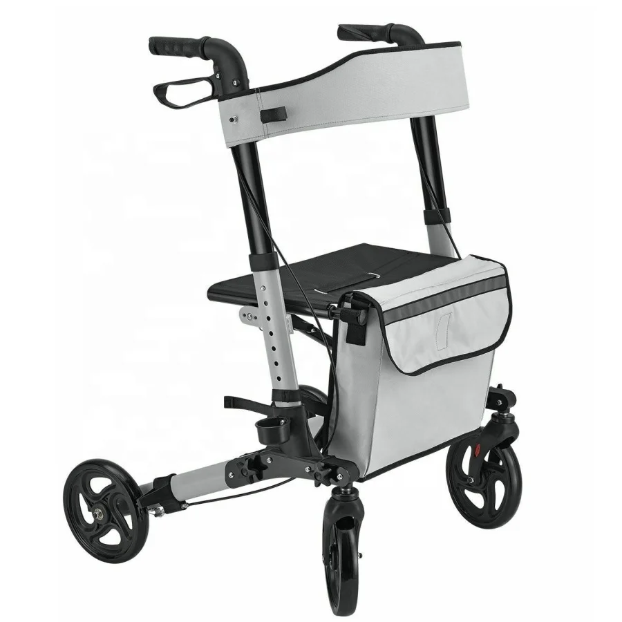 
Hot Sales European design lightweight walker rollator for elderly 