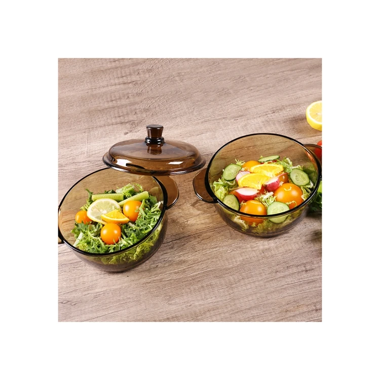 
Insulated Warmer Set Vegetable Salad Glass Food Casserole 