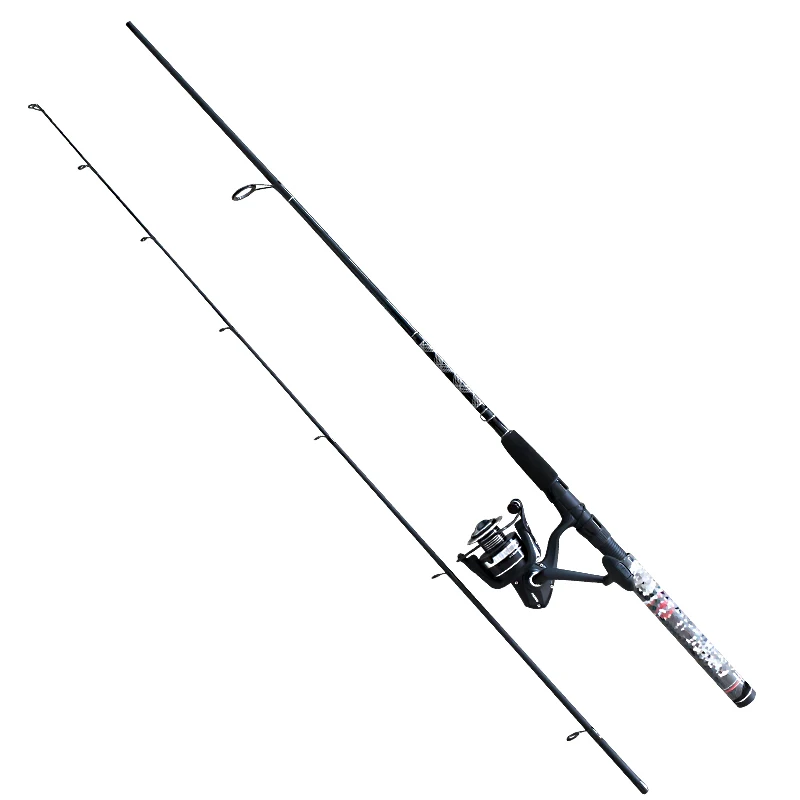 Wholesale 2.1m Saltwater Spinning Fishing Rod and Reel Combo Full Set