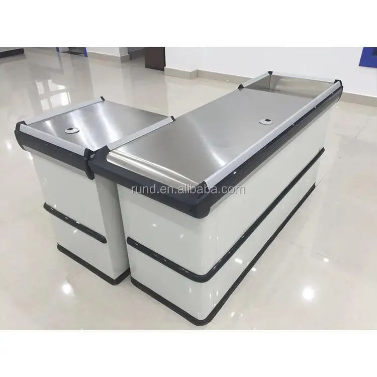 Modern Cash Table Register White Checkout Counters Reception Desks for Sale