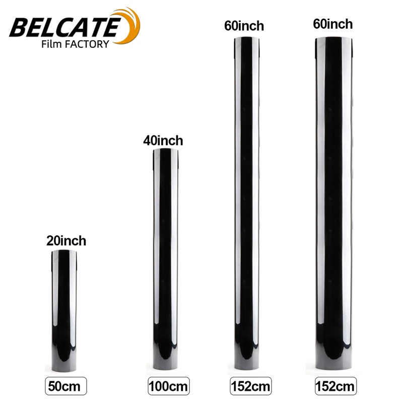 High Clear Vision Car Windshield Cover 2PLY Light Green Window Tint Film Car Film Window Tinting