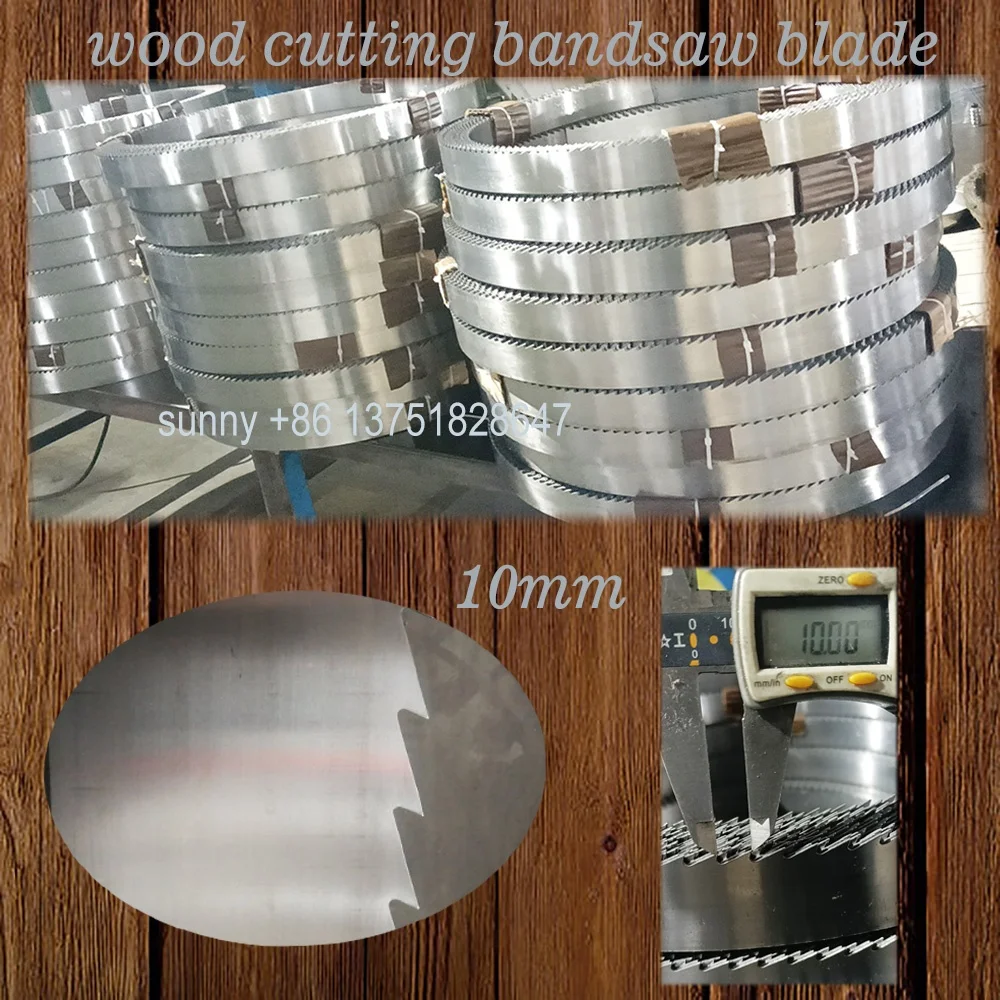 wood cutting bandsaw blades belt for wood cut machine
