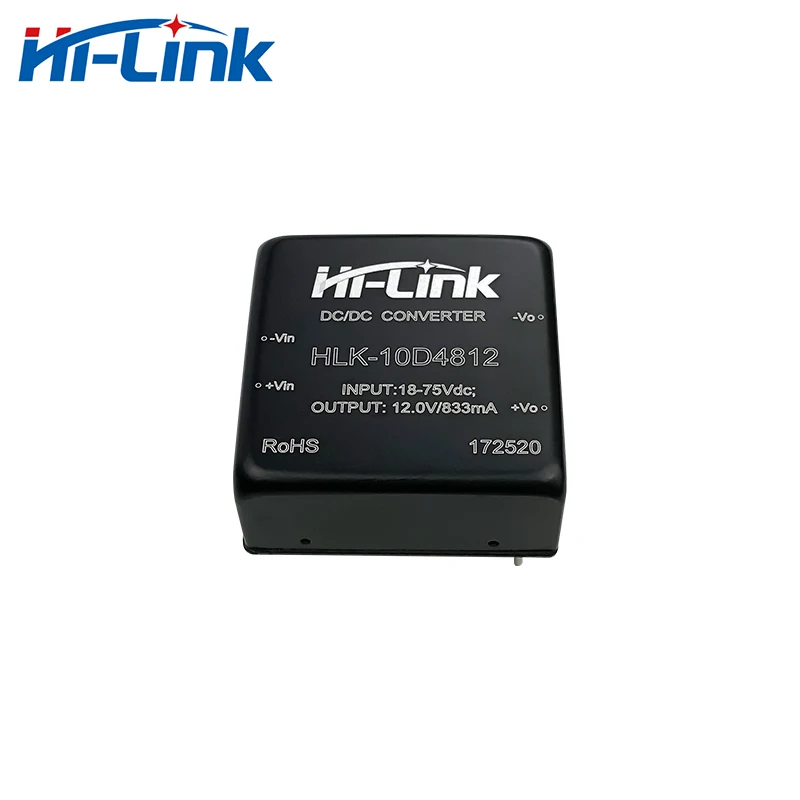 Модуль преобразователя постоянного тока 12 В, мА, вход 18-75 В постоянного тока для изолированной цепи, источник питания Hi Link