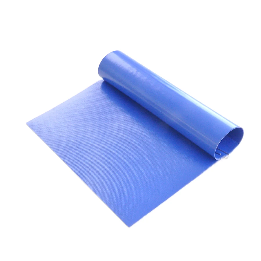 Pvc Tarpaulin Fabric Coating Polyester Fabric Machinery Side Trim Rolls