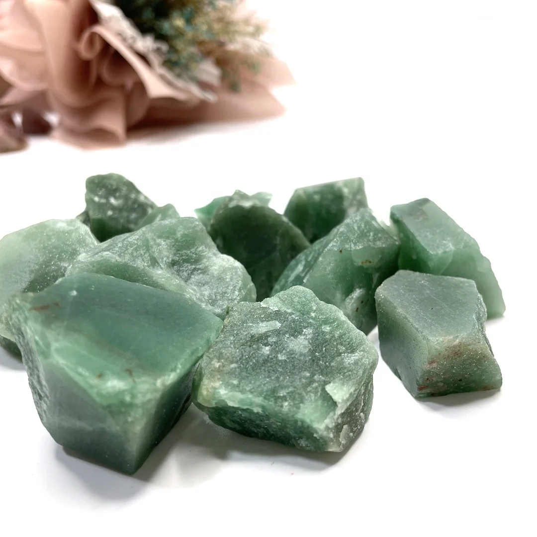 Crystals Wholesale Bulk  Natural Crystals Gemstone Rough Stone Green Aventurine Raw