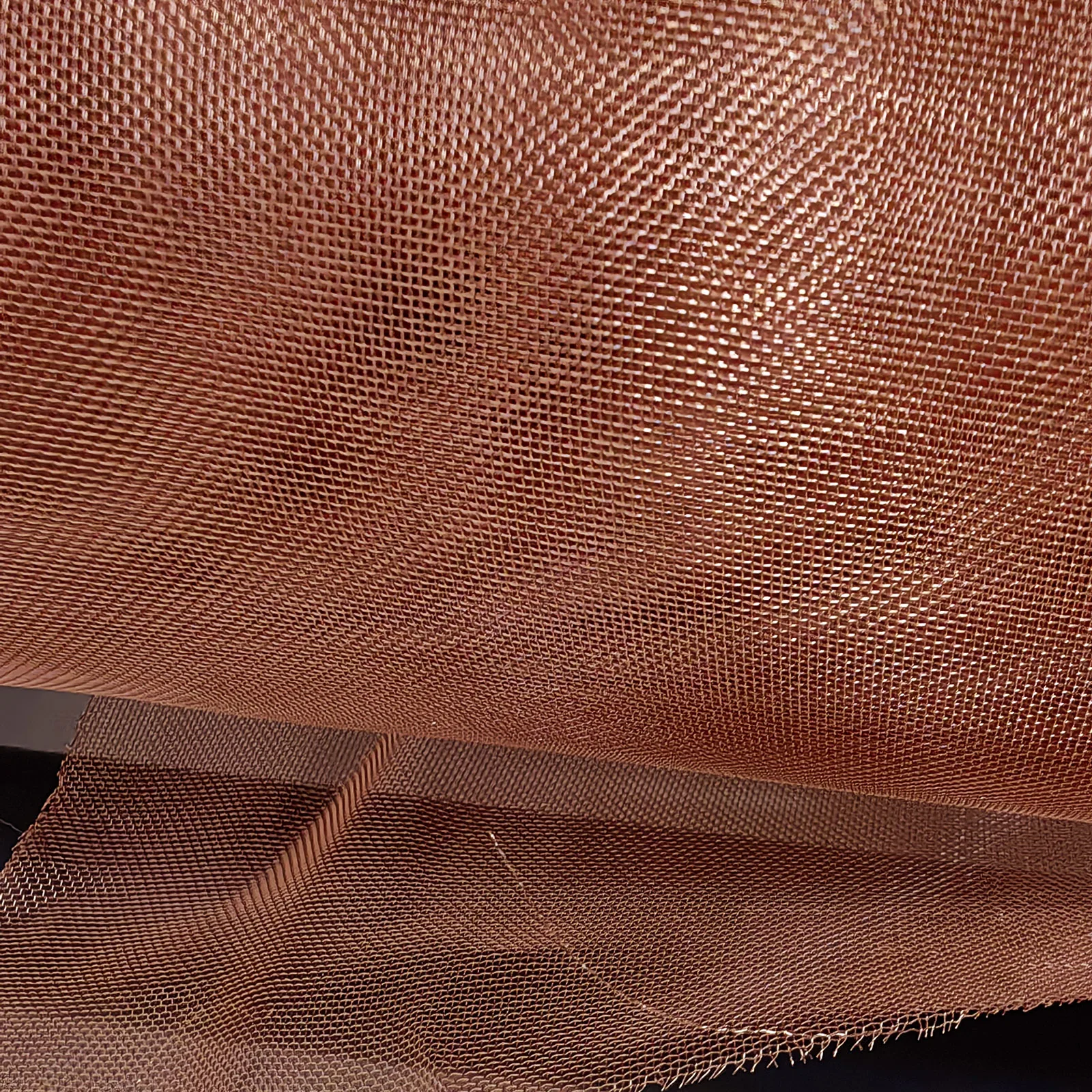 Pure Copper Mesh 40D Protection Net Coarse Dense Filter EMF Shielding Tulle Fabric Anti-radiation Faraday Cage High Conductive