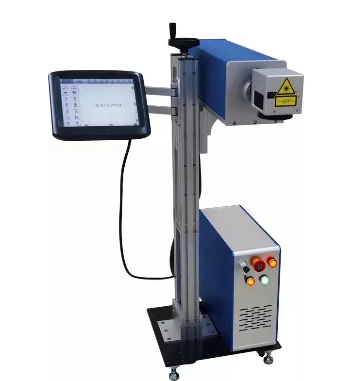 Widely used hot sale high speed automatic Glass Bottle CO2 Laser Jet Printer