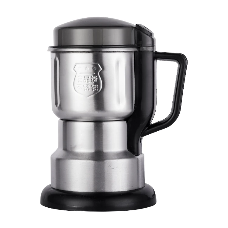 Factory Hot Burst Mini coffee Bean grinder Electromechanical spice and coffee grinder stainless steel large capacity