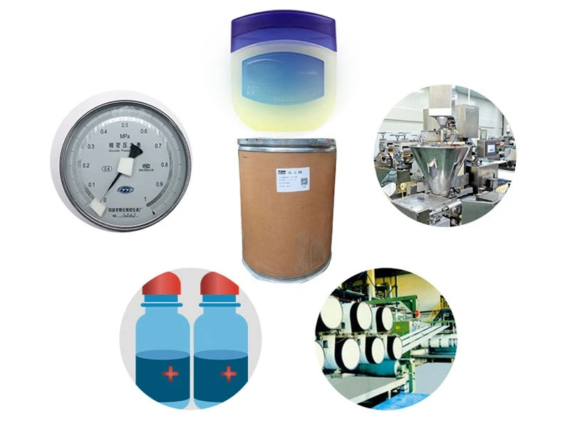 The manufacturer supplies industrial grade 100% pure white petroleum jelly for cables