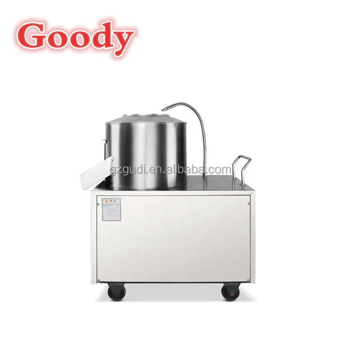 Одобренная CE промышленная автоматическая электрическая машина для очистки картофеля