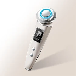 Red and blue light ultrasound face electronic import instrument ems micro current RF photon skin