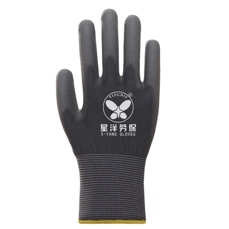 
High Precision Quality Household Leather Gloves Safety Working Construction 