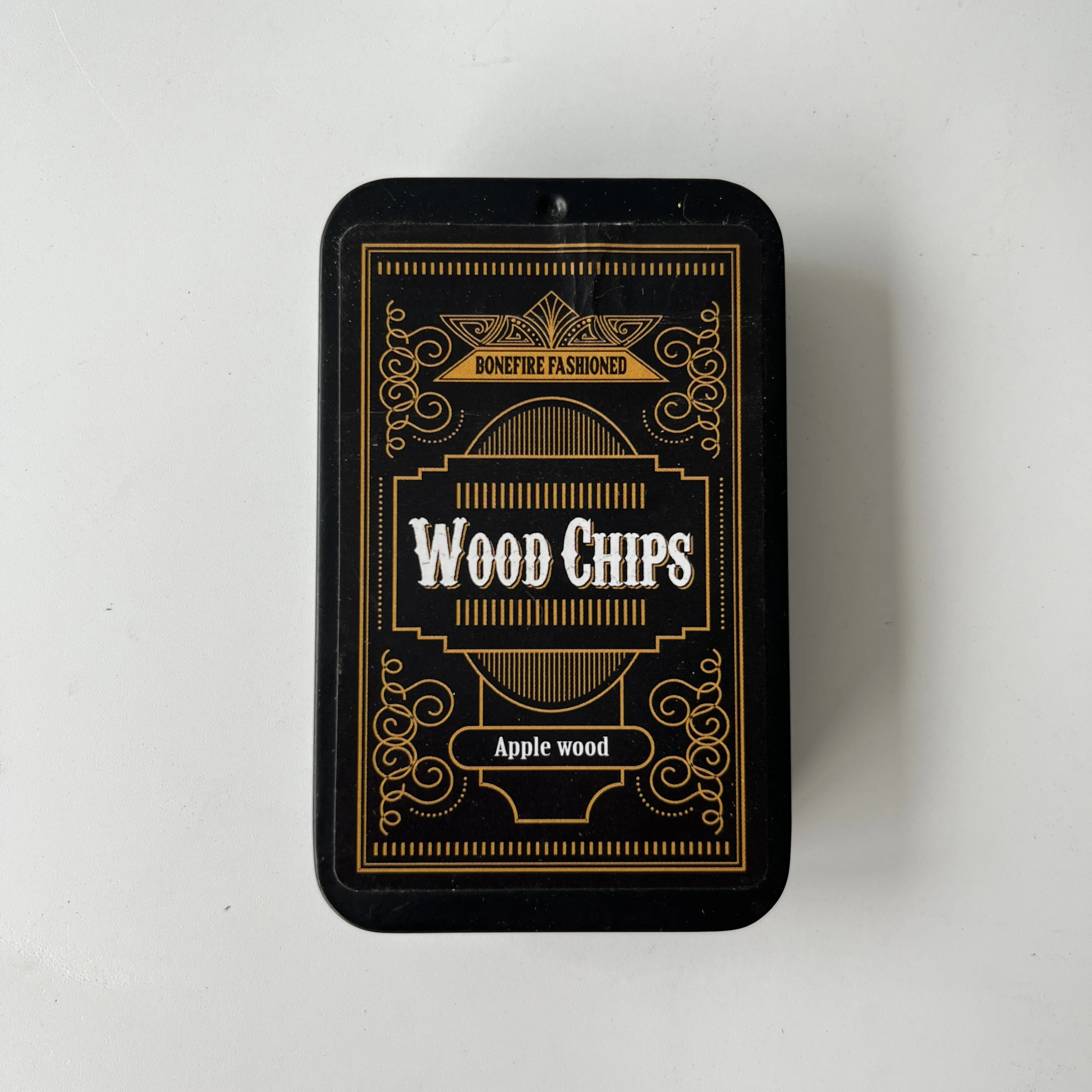 Quadrate Square Rectangle Black  Metal tins dry fresh natural wood Cocktail smoking chips Smoke fuels Smoker wood fuel sawdust