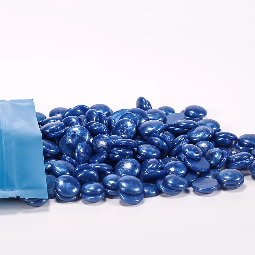 Good Effect Coconut Oil Hard wax With Pearl Color Hypoallergenic Hot Film Wax Beans For Face, Arm, Leg, Back