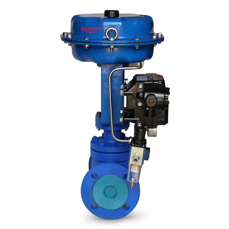 CQATMT Pneumatic Control Valve Actuator Pneumatic Control Valve Pneumatic Steam Control Valve Positioner With Positioner