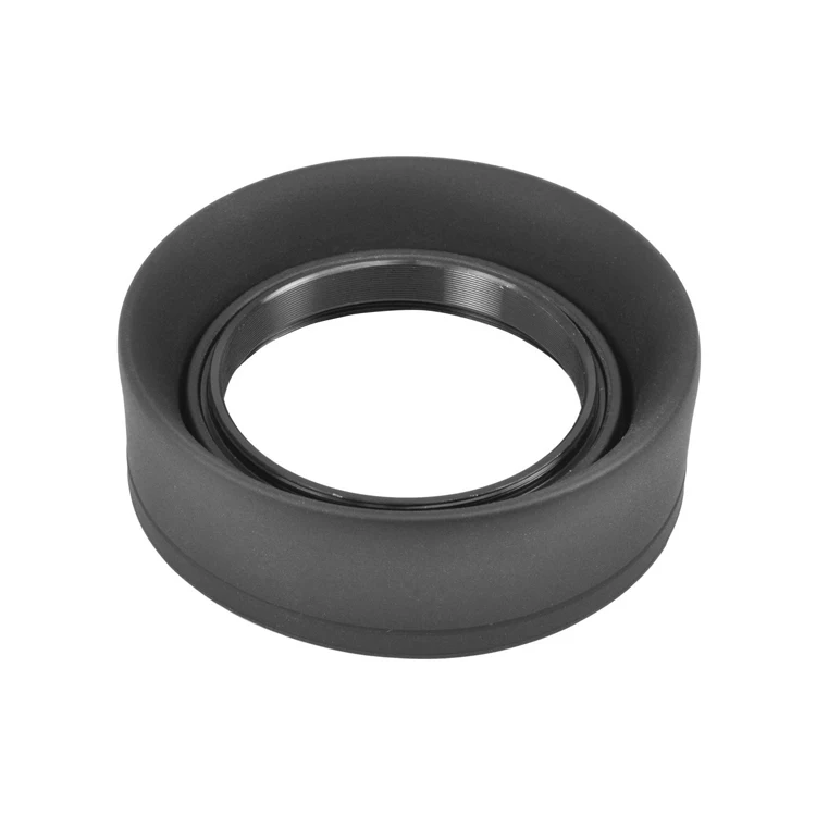 MASSA Hot Sale 3 Stage Rubber 55mm Camera Lens Hood