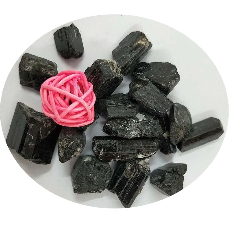 Price of Natural Rough Black Tourmaline Sand for Crafts Pink Crystal Quartz Stone