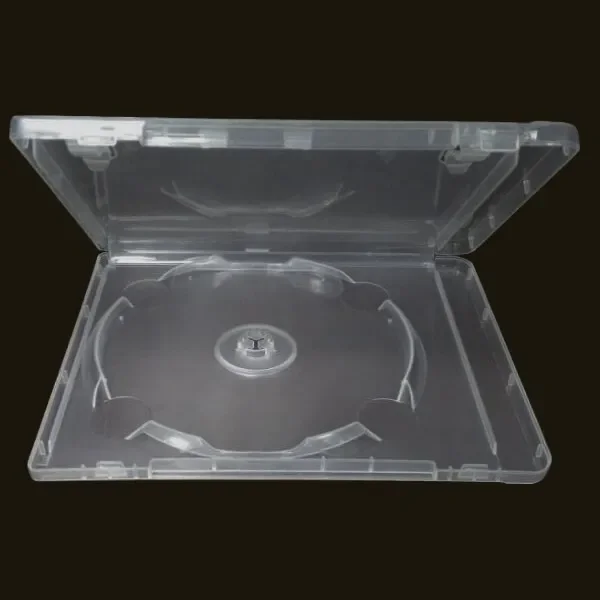 2024 hot sale 14mm clear single cd dvd case cd dvd plastic packaging case