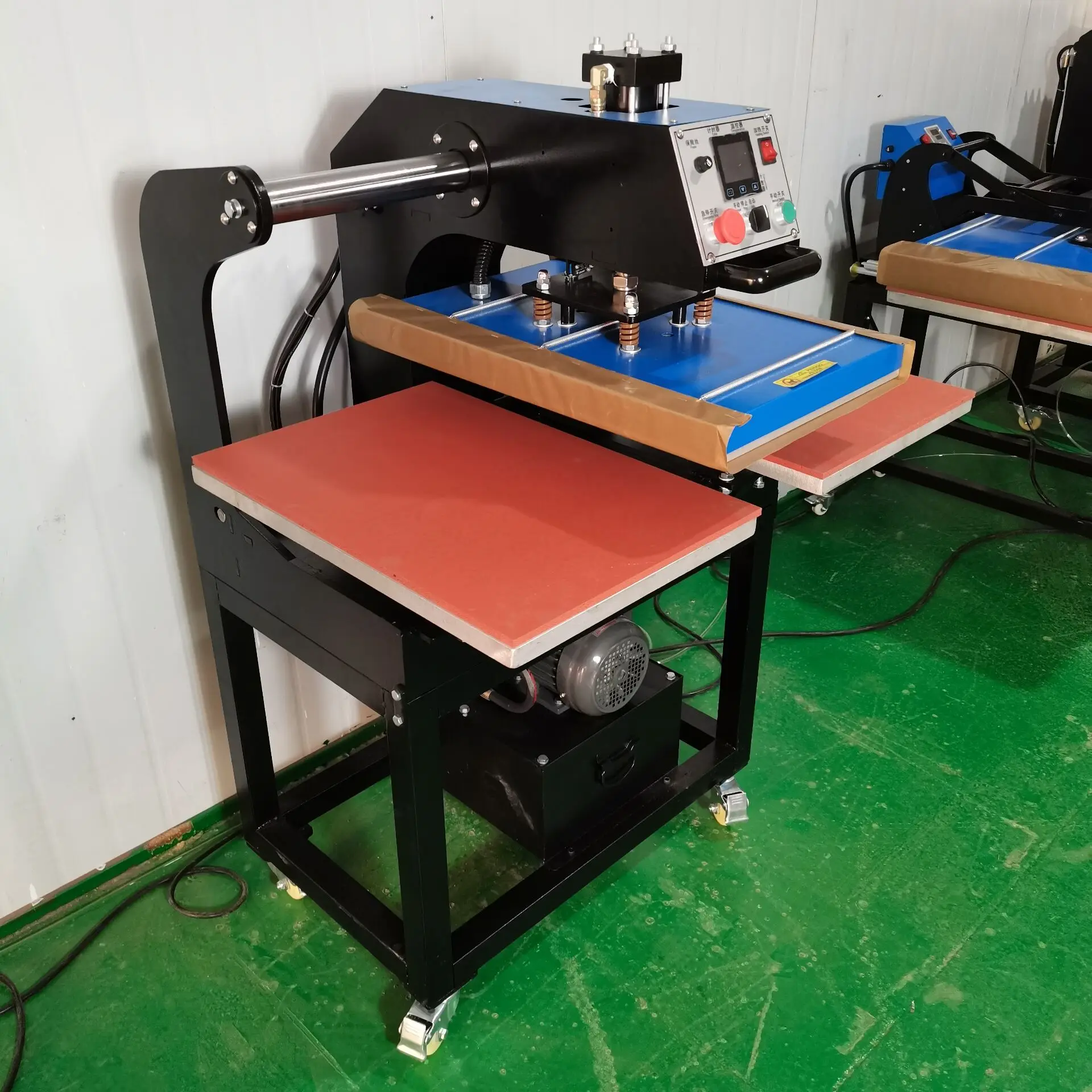 Heat press machine for DTF film press 2 double Station 110v/220v Hydraulic press machine