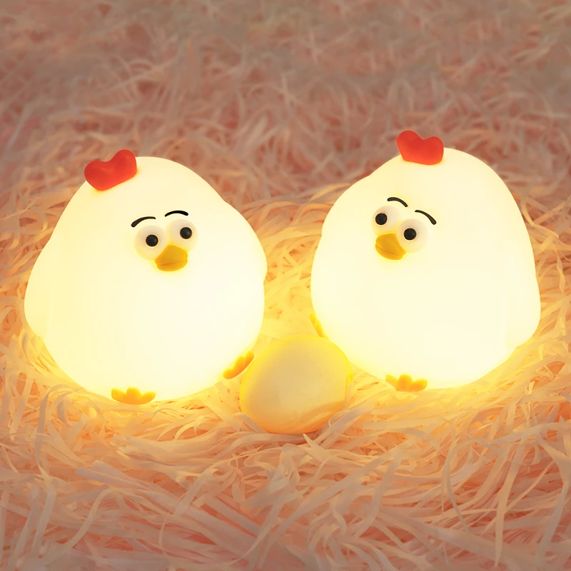 USB rechargeable bedroom light night led night light with animal fantasy night light